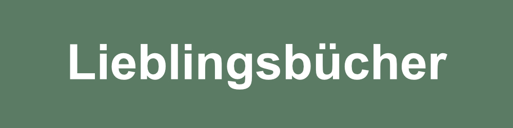 Lieblingsbücher von Ralph Schöllkopf