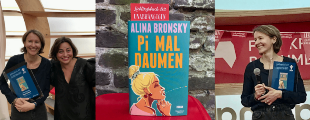 Das Lieblingsbuch der Unabhängigen Buchhandlungen 2024 - Alina Bronsky: Pi mal Daumen