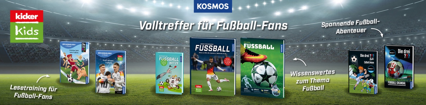 Kosmos Volltreffer für Fußball-Fans Kosmos Volltreffer für Fußball-Fans