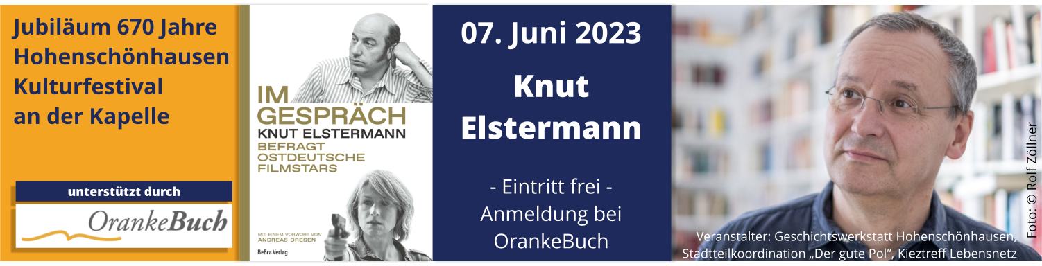 Knut Elstermann liest!