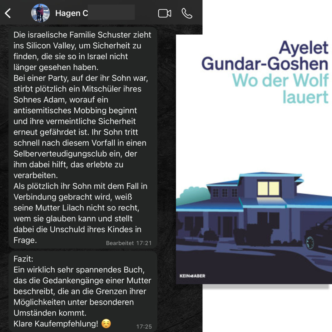 Lesetipp: Wo der Wolf lauert