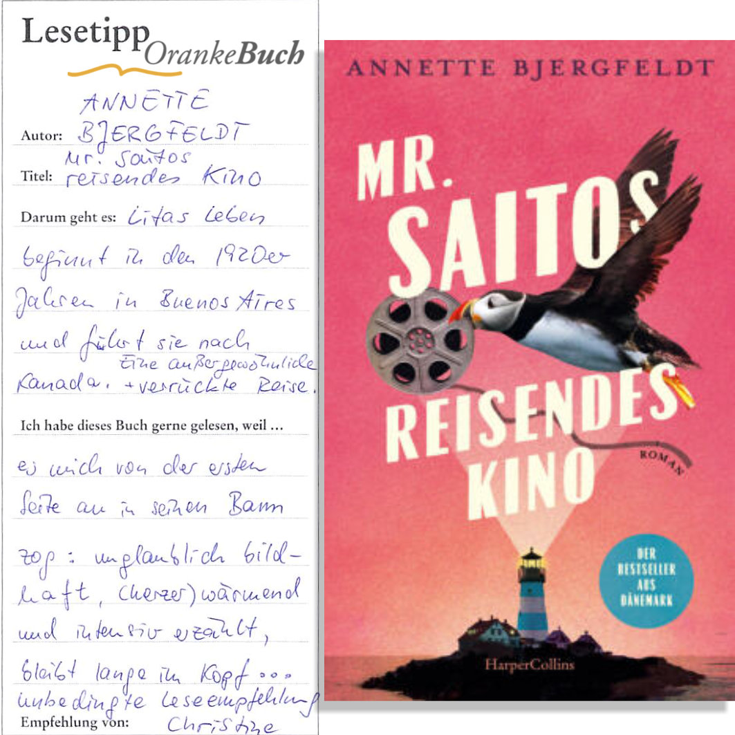 Lesetipp: Mr. Saitos reisendes Kino