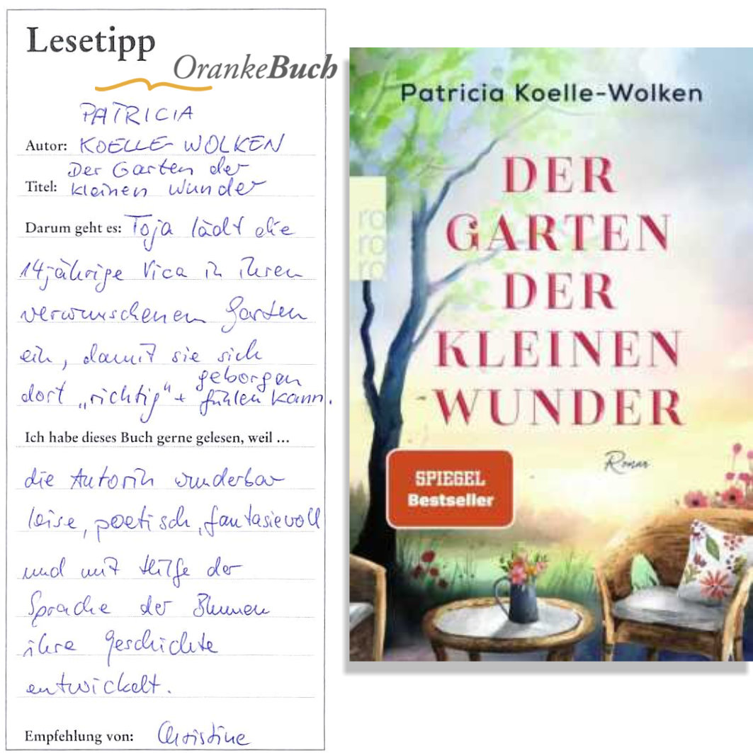 Lesetipp: Der Garten der kleinen Wunder