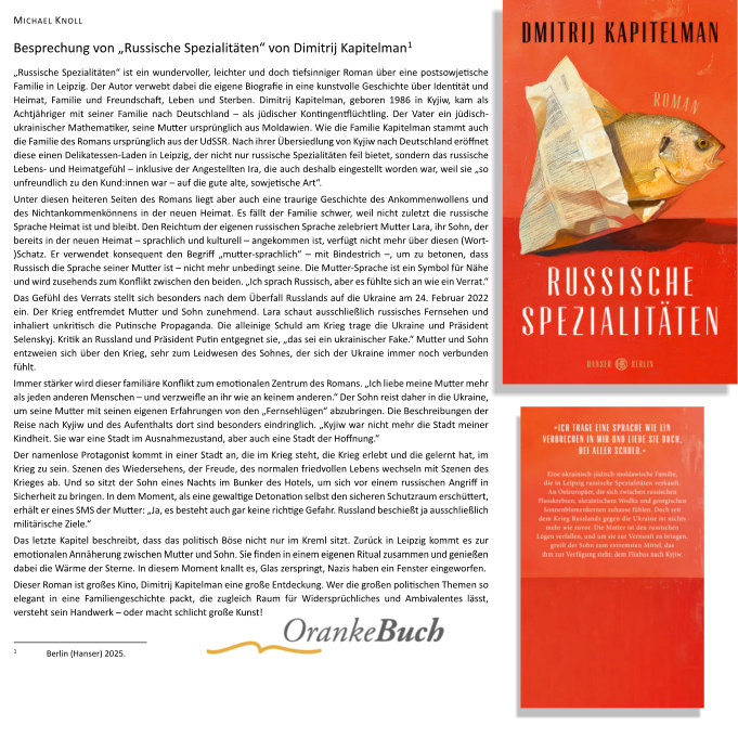 Lesetipp: Russische Spezialitäten