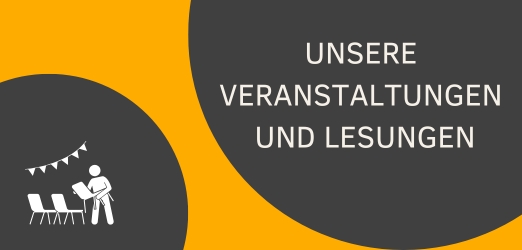 Bei Klick kommt man zu Veranstaltungen und Lesungen
