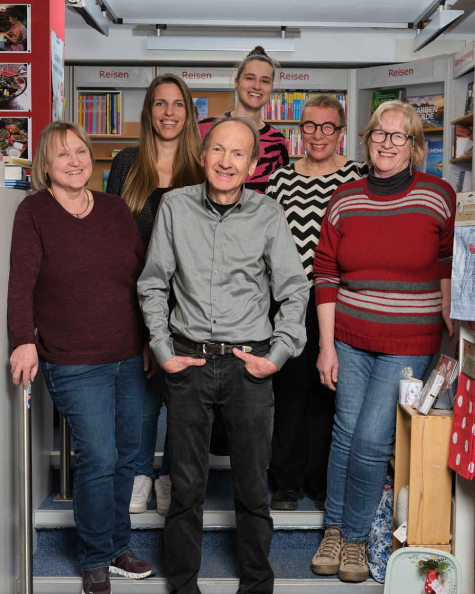 Mitarbeiter der Limes-Buchhandlung