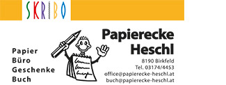 Papierecke Heschl Logo