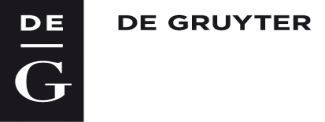 De Gruyter  Oldenbourg Logo