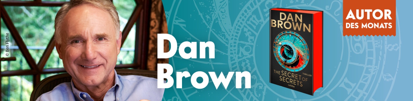 Autor des Monats ist Dan Brown mit "The Secret of Secrets"